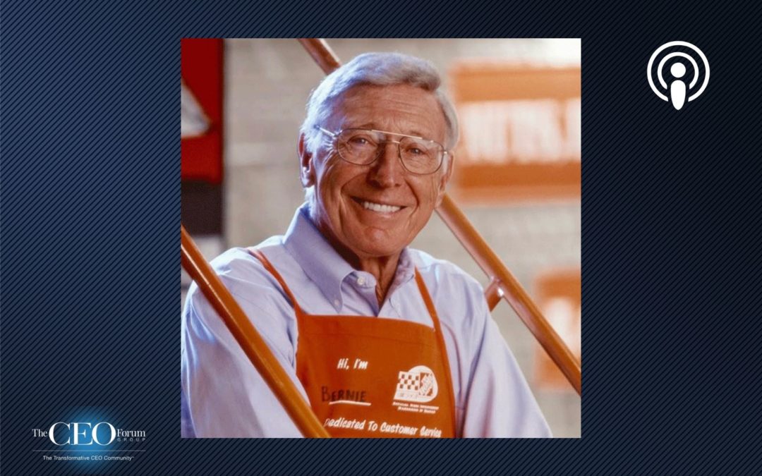 Bernie Marcus, Co-founder and 19-year CEO, Home Depot