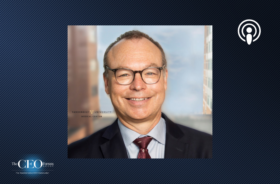 Jeffrey Balser, MD, President & CEO, Vanderbilt University Medical Center (VUMC) (1/9/24)