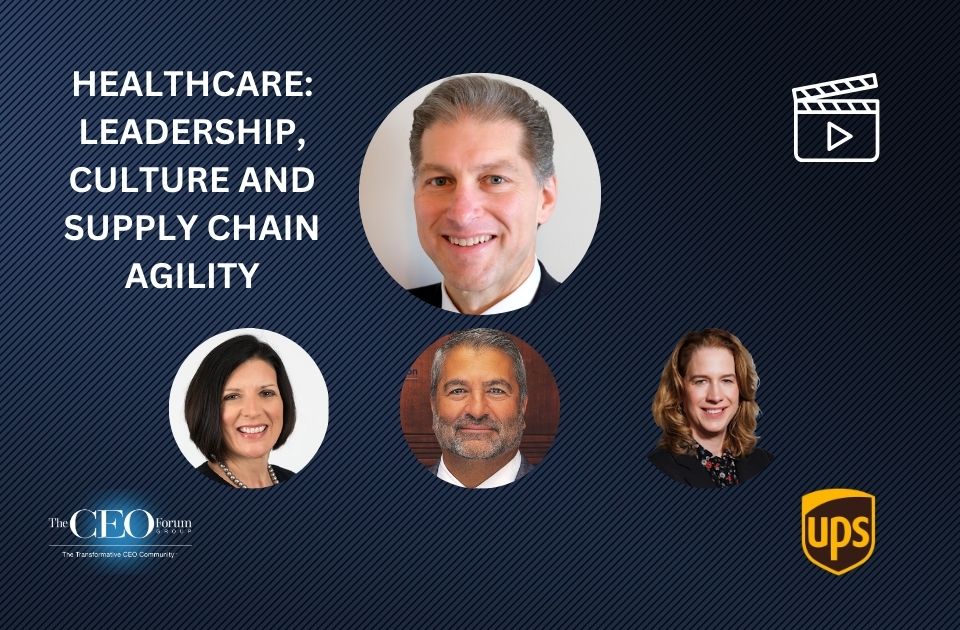 Part B – Workgroup 1 – Healthcare Transformation: Leadership, Culture, and Supply Chain Agility