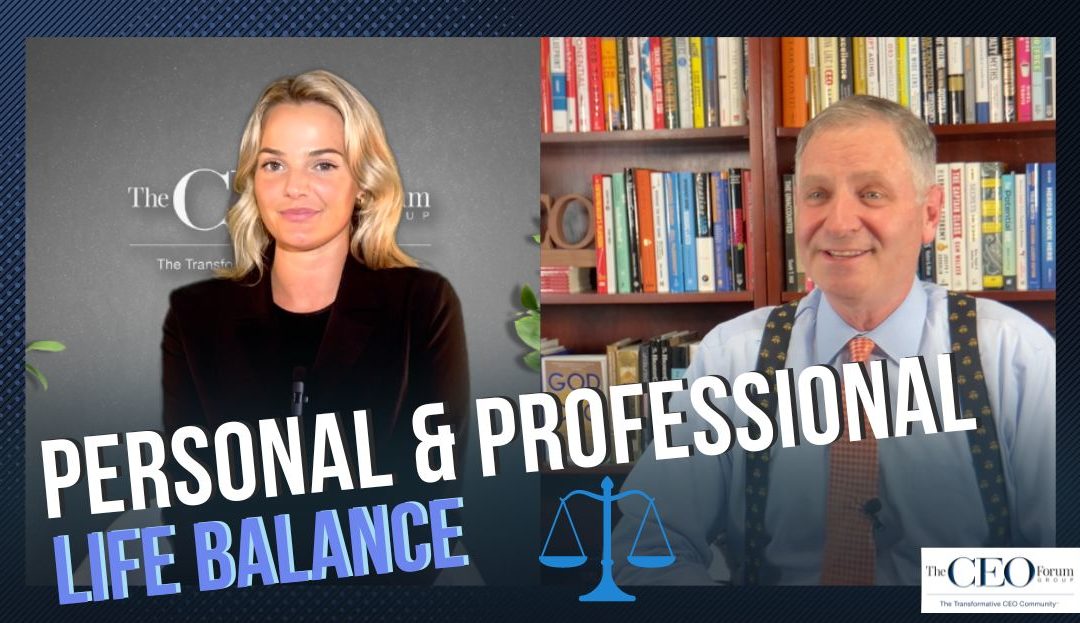 Personal & Professional Life Balance