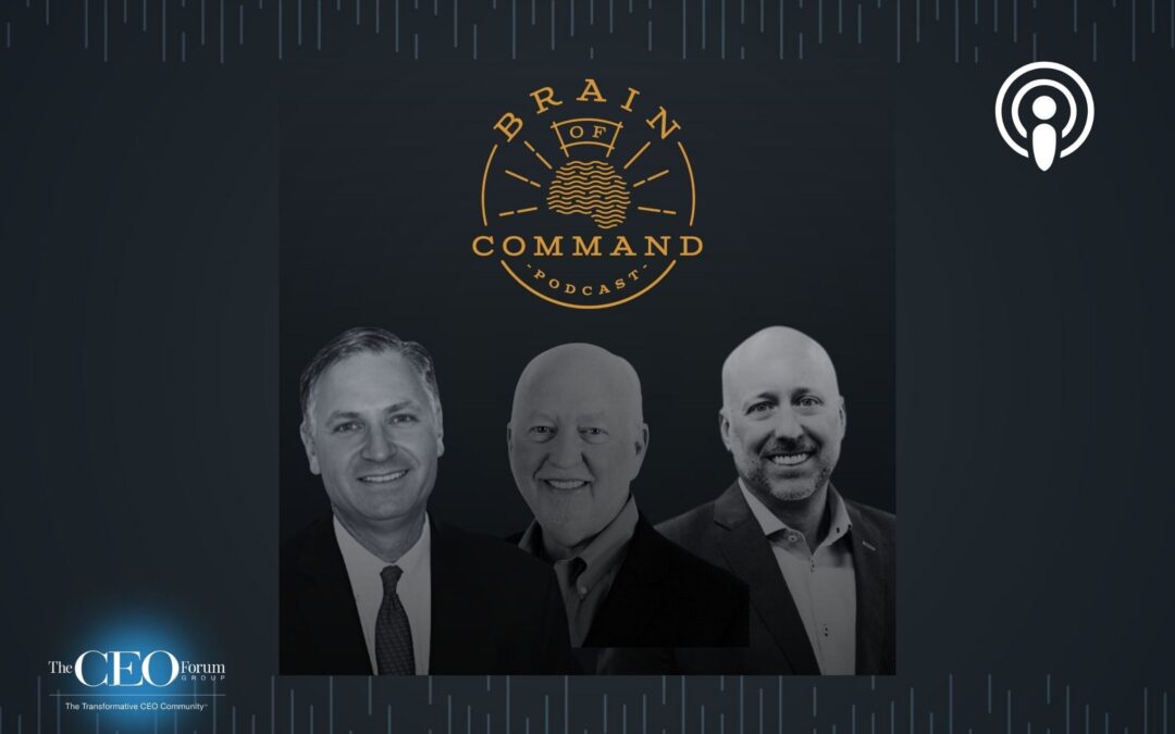 “Brain of Command: Magical Hacks for Real-World Leadership” – Episode 2: ‘Simon Says’, co-hosts Robert Reiss, The CEO Show, and Nate Rempe, Omaha Steaks, with guest Jim McCann, Founder and Executive Chairman of 1-800-Flowers