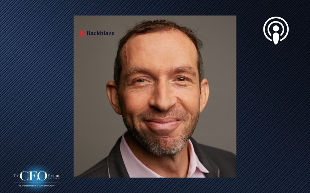 Gleb Budman, Co-Founder & CEO, Backblaze