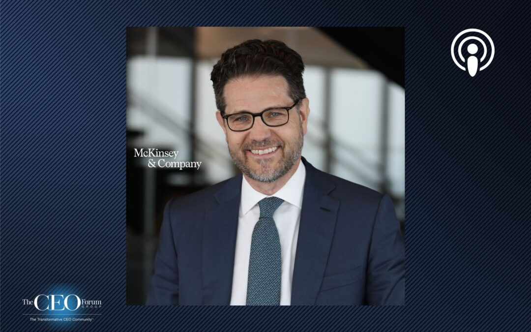 Kurt Strovink, Global Head, McKinsey-CEO Practice