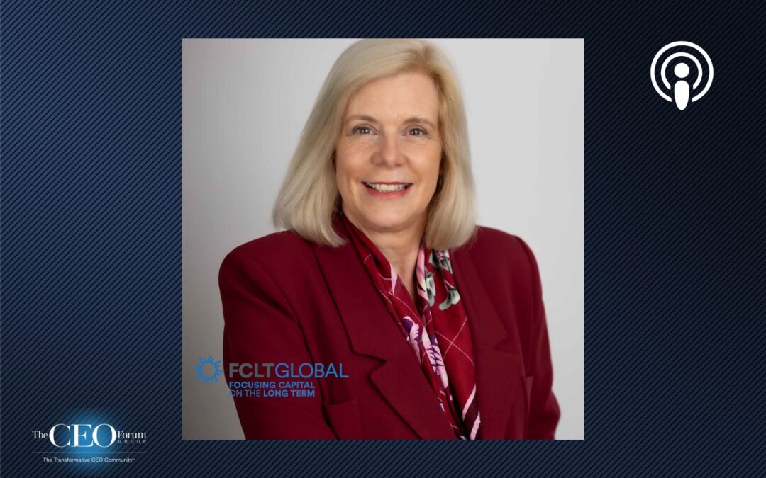 Sarah Keohane Williamson, CEO, FCLTGlobal