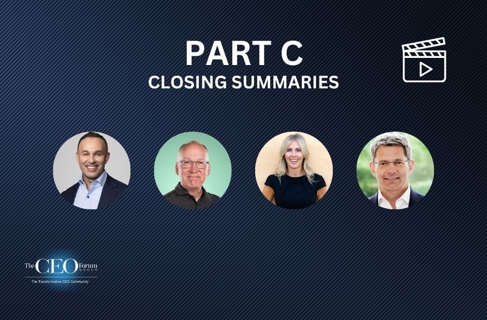 Part C – Solutions, Closing Remarks, and Future Summits (03-24-2026)