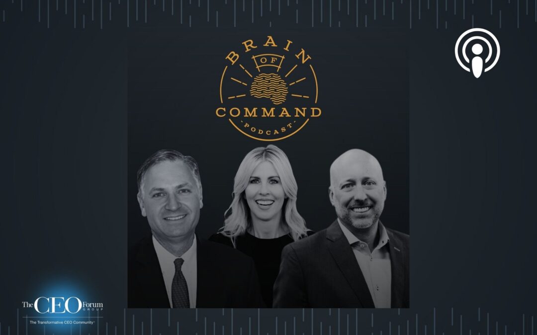 “Brain of Command: Magical Hacks for Real-World Leadership” – Episode 8: “Your Network Defines You”, co-hosts Robert Reiss, The CEO Show, and Nate Rempe, Omaha Steaks, with guest Stasia Mitchell, Global Entrepreneurship Leader, EY.