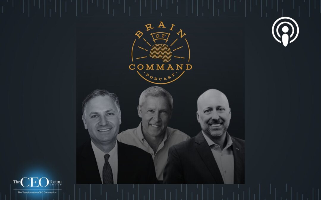 “Brain of Command: Magical Hacks for Real-World Leadership” – Episode 10: “Be Shallow and Wide at the Top”, co-hosts Robert Reiss, The CEO Show, and Nate Rempe, Omaha Steaks, with guest Bob Wheeler, President & CEO, Airstream