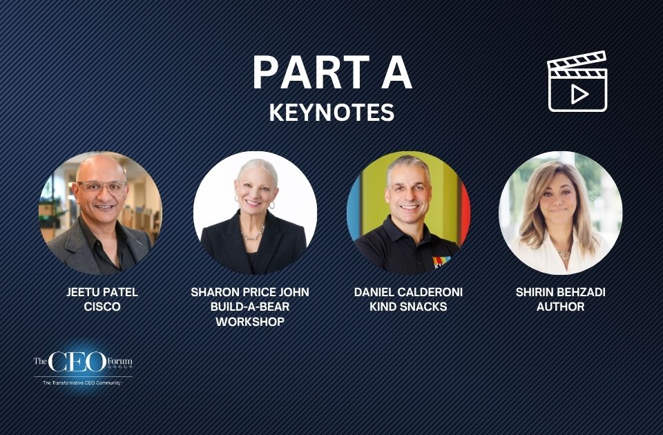 Part A – Welcome: Keynotes, Awards & CEO Polls (06-24-2026)