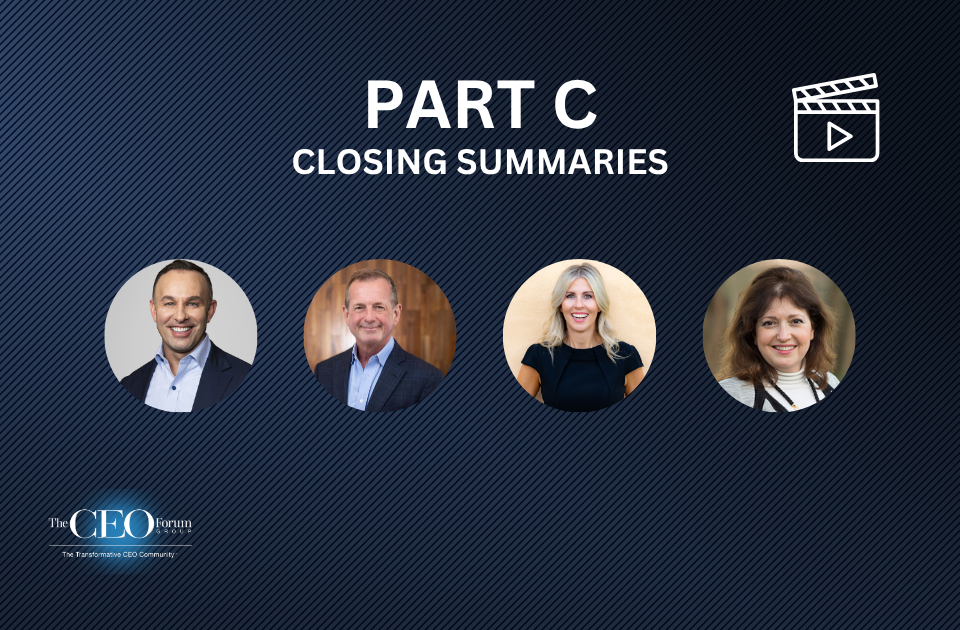 Part C – Solutions, Closing Remarks, and Future Summits (09-29-2026)